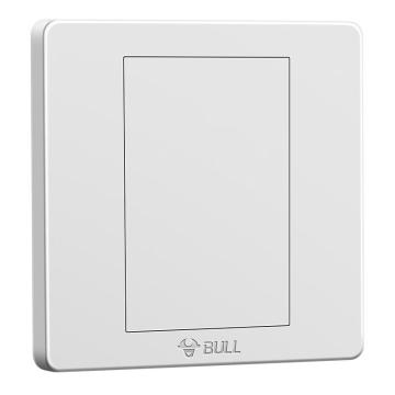 公牛 G07系列空白面板，G07B101 86型白色暗装 售卖规格：1个