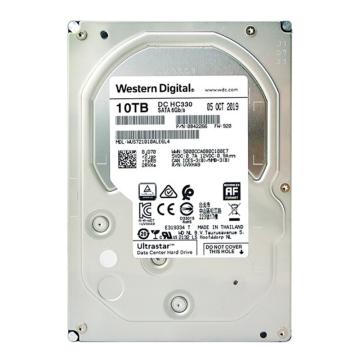 西部数据/WD 企业级硬盘，WUS721010ALE6L4 10TB Ultrastar DC HC330 SATA 7200转 256MB CMR 售卖规格：1块
