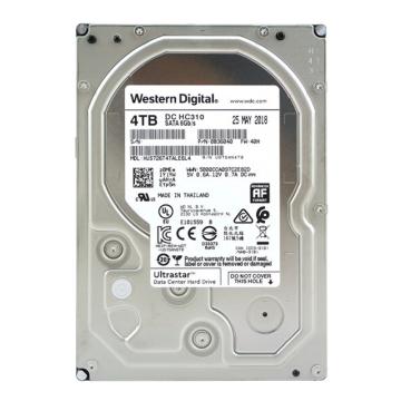 西部数据/WD 企业级硬盘，HUS726T4TALE6L4 4TB Ultrastar DC HC310 SATA 7200转 256MB CMR 售卖规格：1块