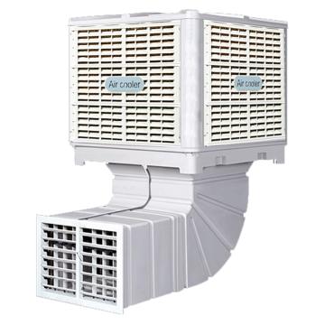 华尚雅 壁挂定速冷风机，KD23-BX-380 380V，1.5KW，下出风，风量23000m3/h。包安装（不含风管） 售卖规格：1台