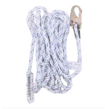 霍尼韦尔/Honeywell 安全绳，1002893A 三股绳，16mm，配有1 个安全钩，30米 售卖规格：1条