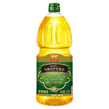 金龙鱼 食用油，添加10%特级初榨橄榄调和油1.8L