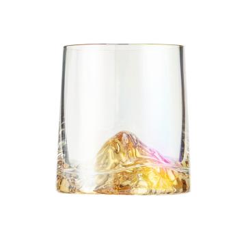 个杯堂 玻璃杯，金山威尔杯炫彩单杯酒杯酒具水晶玻璃杯