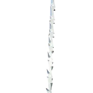 哈德威 镀锌中号平面防爬刺，长1.25米/根 售卖规格：1根