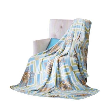 富安娜 毛毯，毛毯法兰绒毯空调毯150*200cm伊斯菲尔