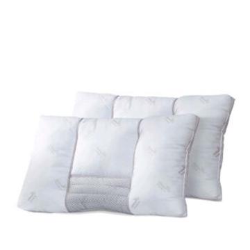 富安娜 纤维枕，枕头枕芯艾草麦饭石分区对枕纤维枕70*45cm