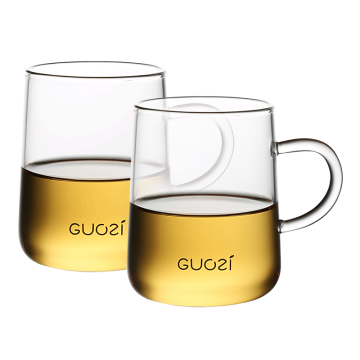 果兹 玻璃杯，绿茶玻璃对杯GZ-S19250ml*2
