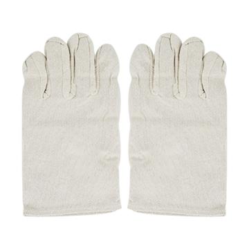 Raxwell 单层帆布手套(接指)，RSG2208 白甲布，10副/袋，40袋/包，10的倍数下单 售卖规格：1副