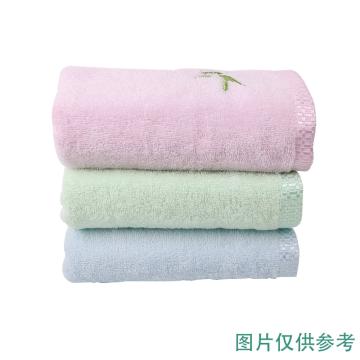 天琴 毛巾，竹纤维素色毛巾一条装/TQ-Y82