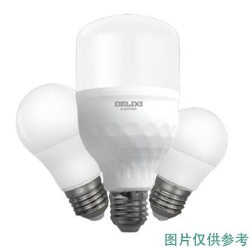 德力西/DELIXI LED球泡，D-ML115-008S/E27/HA22/W/CW/A 8W，大螺口白光 售卖规格：1个