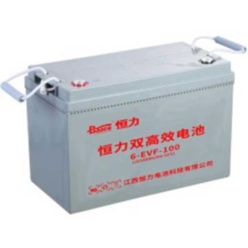 恒力 电动车电瓶车升降机电池铅酸电池，6-EVF-100 EVF系列12v100ah（不含安装） 售卖规格：1块
