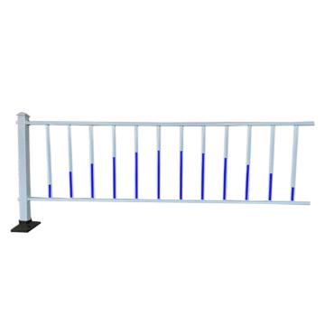 宸极 市政围栏，600mm*3.08m，含立柱*1+围栏*1+底座*1+螺丝配件，蓝白色，CH-SZL603 售卖规格：1套