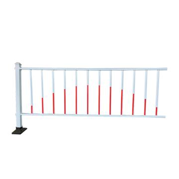 宸极 市政围栏，600mm*3.08m，含立柱*1+围栏*1+底座*1+螺丝配件，红白色，CH-SZH603 售卖规格：1套