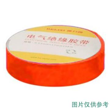 德力西/DELIXI PVC电气胶带，PVCPT0151720R 0.15mm*17mm*20米 红色 售卖规格：1卷