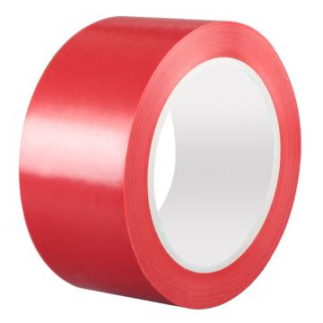 工邦达 红色PVC警示胶带，4.4cm*16m，GBD5100 售卖规格：1卷
