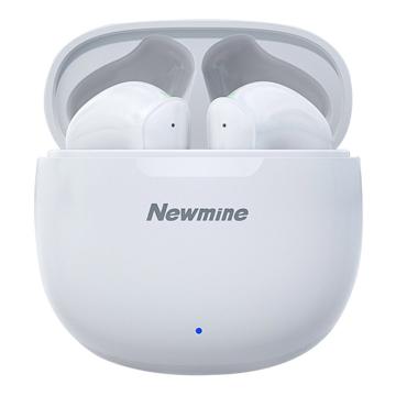 纽曼/Newsmy 蓝牙耳机，L6 真无线降噪蓝牙耳机 陶瓷白 售卖规格：1台