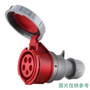 德力西/DELIXI 415V工业用连接器，DHADEP22252R IP67 32A 5芯 DEP2-2252 售卖规格：1个