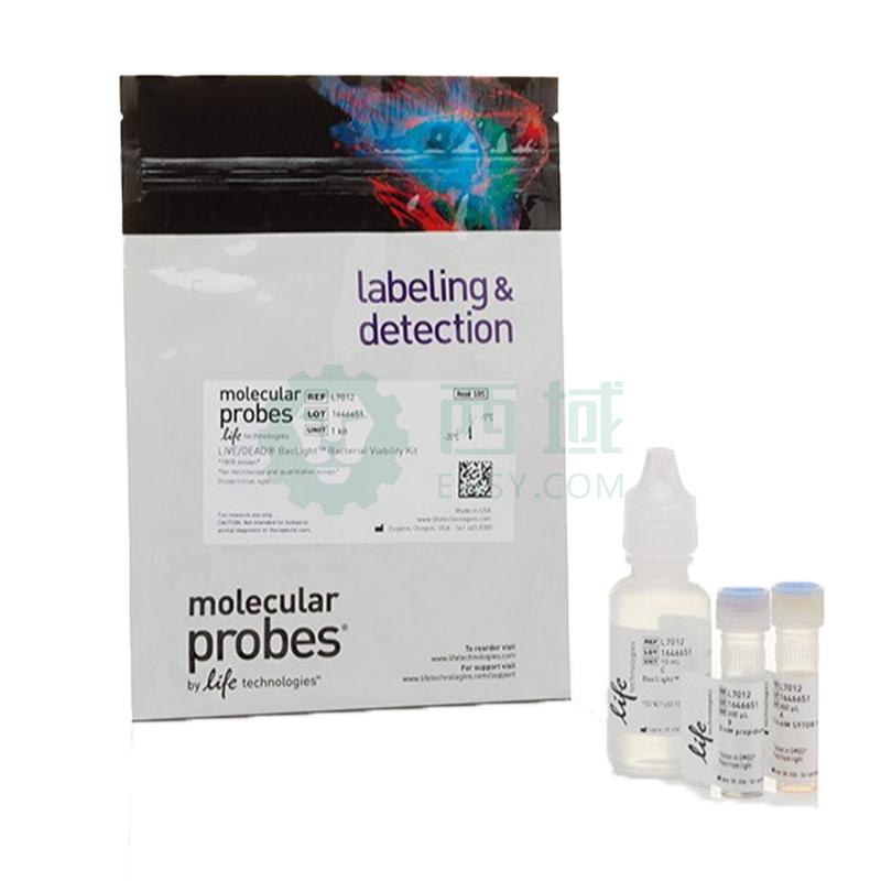 Invitrogen GeneArt LIVE/DEAD™ BacLight™ 细菌活力检测试剂盒,L7012 ,用于显微镜检查&定量检测 ...
