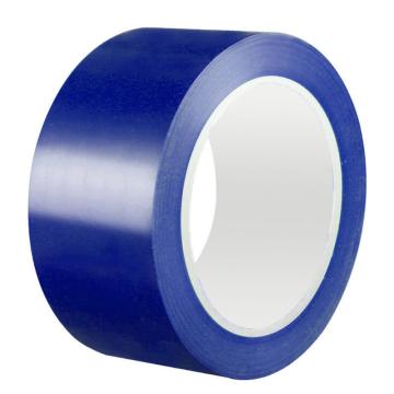 工邦达 蓝色PVC警示胶带，4.4cm*16m，GBD5101 售卖规格：1卷