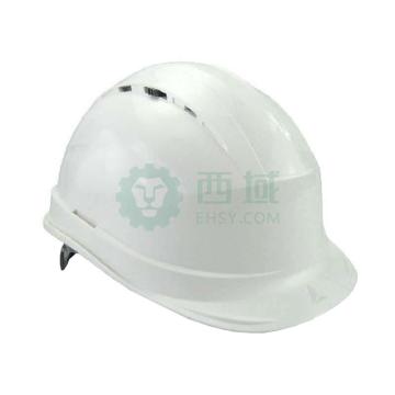 代尔塔/DELTAPLUS 安全帽，102012-BC 抗紫外线安全帽，白，旋钮式（不含下额带） 售卖规格：1顶