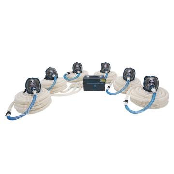 海固 智能型彩屏电动送风式长管呼吸器，HG-DHZK20AH6.0A/Q6全面罩六人 售卖规格：1套