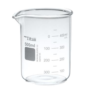 泰坦 厚壁烧杯 特优级 500ml，1盒（12个/盒）TYBL-0008 售卖规格：1盒