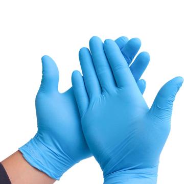 英科医疗 一次性丁腈防护手套，K85-10017 无粉指麻，蓝色，标准型，10盒/箱，XL（非医用包装） 售卖规格：1箱