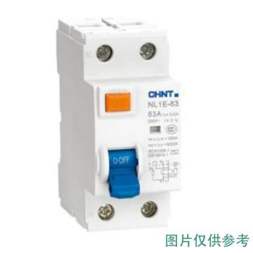 正泰/CHINT 微型剩余电流保护断路器，NL1E-63 1P+N 25A 30mA AC 单漏电保护 售卖规格：1个