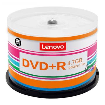 联想 DVD+R 光盘/刻录盘，16速4.7GB 台产档案系列 50张/桶