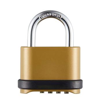 布朗森/BRONSON 锌合金底部密码锁，A8725 锁体宽56mm 锁钩净高25mm 四位密码（2个装） 售卖规格：2个/包
