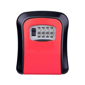 布朗森/BRONSON 红色壁挂式密码钥匙盒，A8757 外部尺寸95*114*40mm（2个装） 售卖规格：2个/包