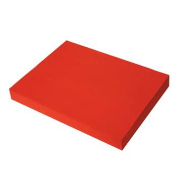 得力 彩色复印纸，7758-A3-100，80g，25包/箱(红)(包)