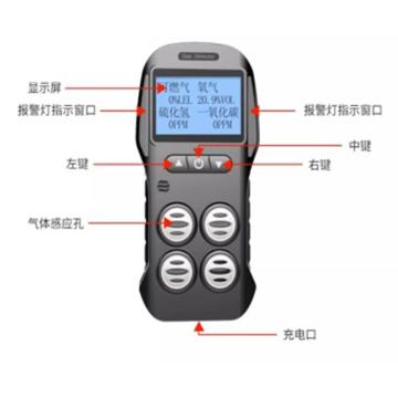 爱德克斯 便携式气体分析仪,检测O2、SF6