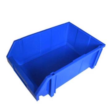 百盈塑料 X5斜口，蓝色，绝缘，外尺寸：450*300*170MM 内尺寸：370*247*165MM10个/组