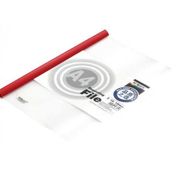 晨光 抽杆式报告夹，ADM94521 A4 背宽15mm （红/蓝/黄/绿/白，颜色随机） 售卖规格：1包
