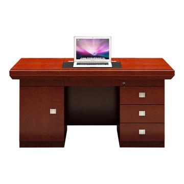 臻远 办公桌木质贴皮油漆办公桌经理桌，ZY-XBGZ-25 1.4米 售卖规格：1张
