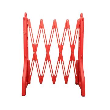 嘉辽 红色塑料伸缩护栏围栏，高96cm×最大拉伸2.5米，EBH-JT1185Rd 售卖规格：1个
