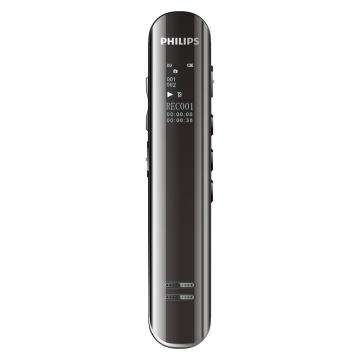 飞利浦（PHILIPS） 录音笔，VTR5210双麦克风数码锂电录