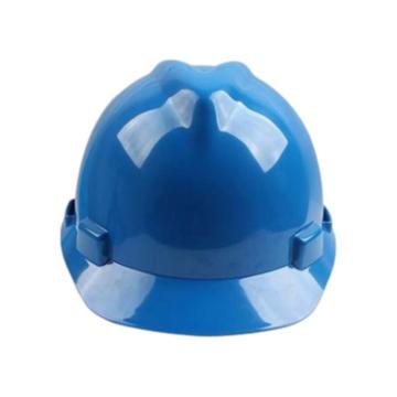 梅思安/MSA 安全帽，V-Gard标准型，ABS，10220045 蓝色，一指键，针织，尼龙，4PT/Y 售卖规格：1顶