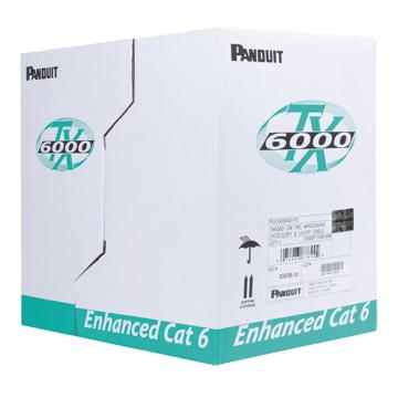 泛达/Panduit CAT6六类 CM阻燃等级 23AWG非屏蔽网线，PUC6004IG-FE 售卖规格：305米/卷