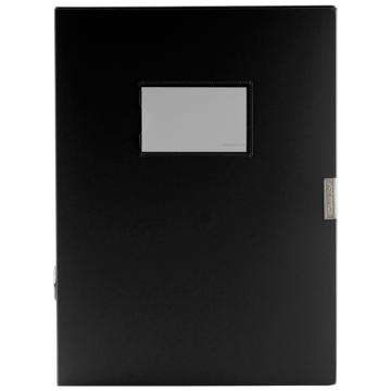 金得利 2寸档案盒，F28 黑色 A4 售卖规格：1个