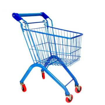 海斯迪克 超市儿童购物车，蓝色HKCL-279 小孩玩具小推车 超市手推车 售卖规格：1个