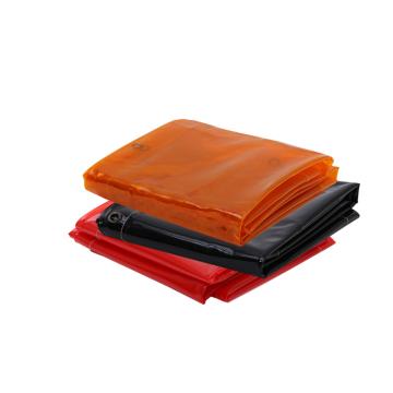 Raxwell 焊接防护屏，RW4609 需搭配防护屏支架使用，橙红色，1.74m*2.34m*0.4mm(可定制尺寸) 售卖规格：1片