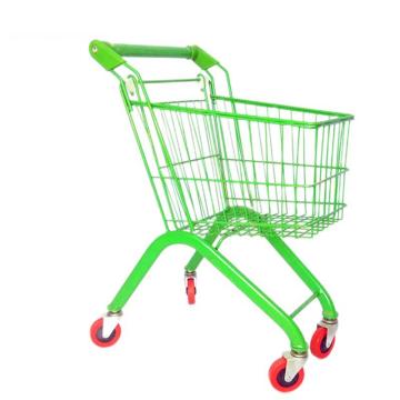 海斯迪克 超市儿童购物车，绿色HKCL-279 小孩玩具小推车 超市手推车 售卖规格：1个