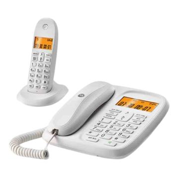 摩托罗拉/Motorola 子母电话机，CL101C白色 售卖规格：1台