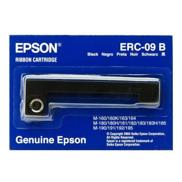 爱普生/Epson 色带架，ERC-09B 黑 适用160/160K/163/164/180/181/182/183/185/190/191/192/195 售卖规格：1支