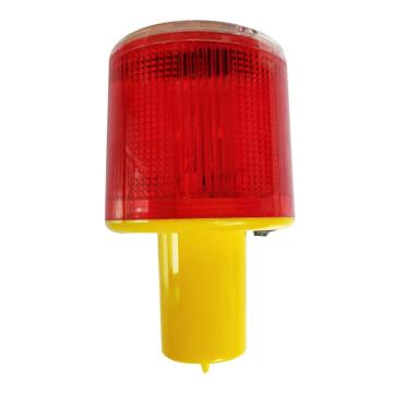 安赛瑞 太阳能警示灯（经济型）LED路锥信号灯，140×80mm，25389 售卖规格：1个