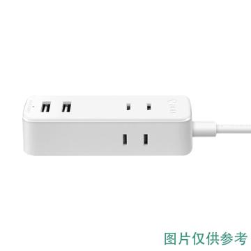 公牛 接线板，GN-A120U 1.5米 2位两孔+USB 无开关 售卖规格：1个