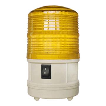 安赛瑞 磁吸式警示灯，报警灯LED频闪干电池无声，黄色，16162 售卖规格：1个