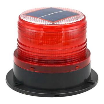 安赛瑞 太阳能磁吸爆闪警示灯，车用太阳能警示灯，led灯信号灯，红色爆闪，310291 售卖规格：1个